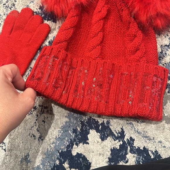 Disney Beanie and Gloves - Picture 2 of 3
